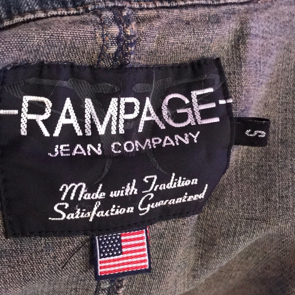 Rampage Jean Company Denim Blazer Size Small - Picture 7 of 7